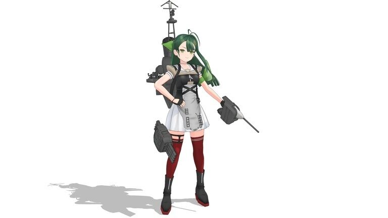 （無料）つかさ式すぎ　MMDファンモデル