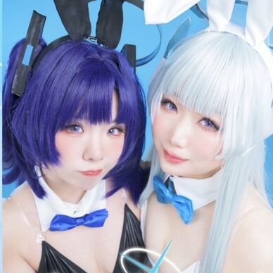 【DL商品】ブルアカ/ノア・ユウカ/バニー