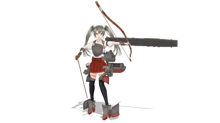 （無料）つかさ式ずいかく改二甲　MMDファンモデル