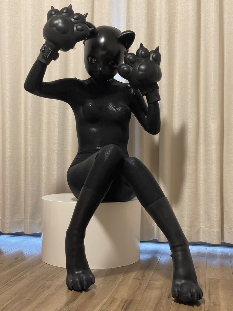 【貴重】ヘビ肌ネコ🐍🐈‍⬛の生態に迫る