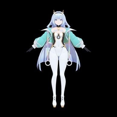 エース 素体 MMDファンメイドモデル