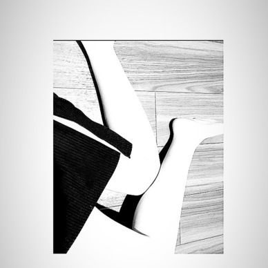 スリットスカート太もも②/2020.10
