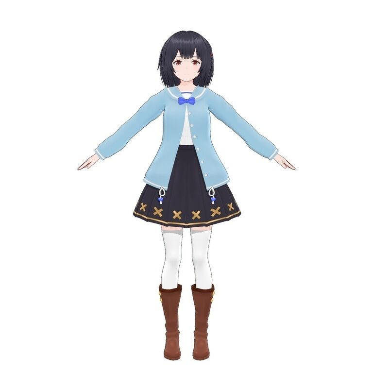 ビカラ(陰) ver.3 MMDファンメイドモデル