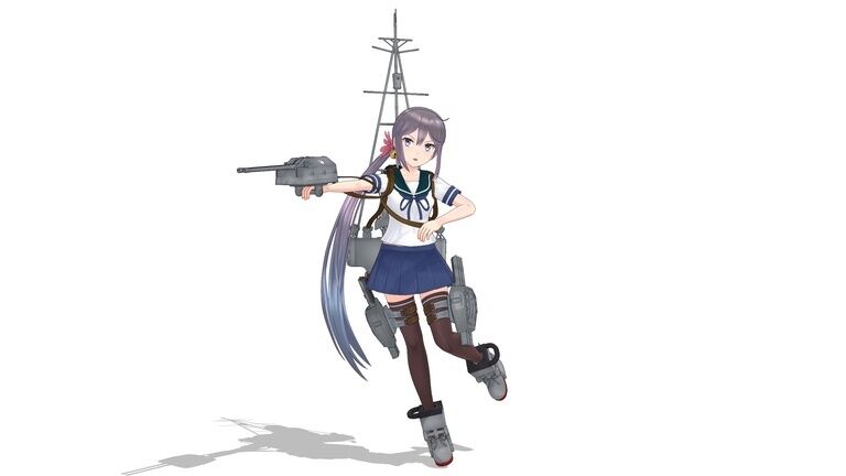 (無料)つかさ式あけぼの 追加e版 MMDファンモデル