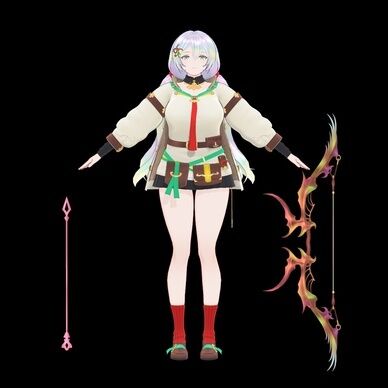 クピタン ver.2 素体 MMDファンメイドモデル