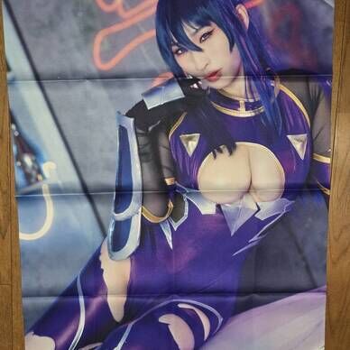 対魔忍 秋山凜子A1サイズ布ポスター(受注生産)