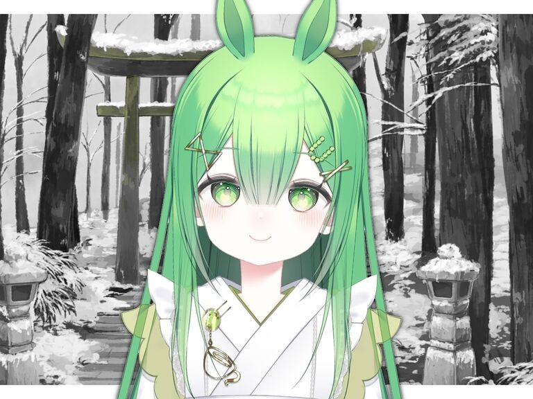【汎用モデル】happy new year!!お馬ちゃん【VTS対応】
