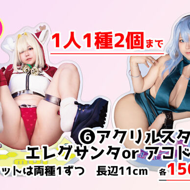 C107 新刊⑥2種セット(エレグサンタ&アコ)送料別