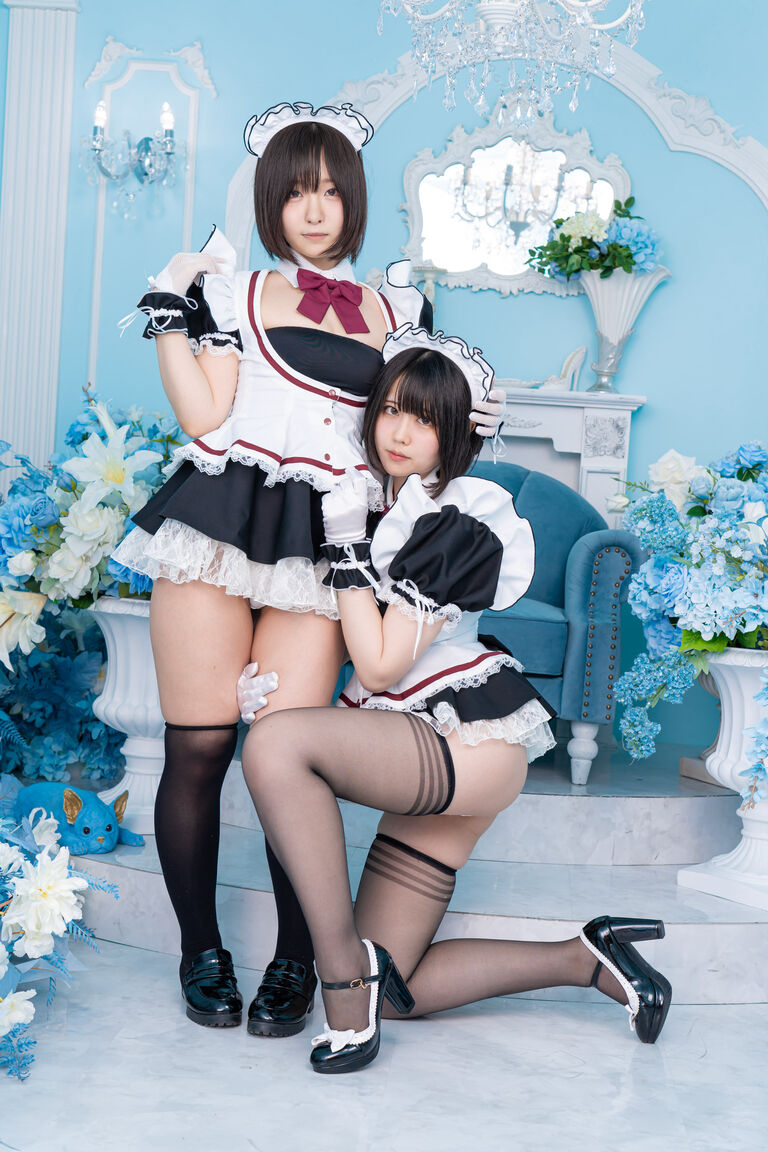 【DL】極ミニ丈メイド写真集