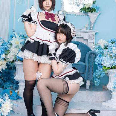 【DL】極ミニ丈メイド写真集