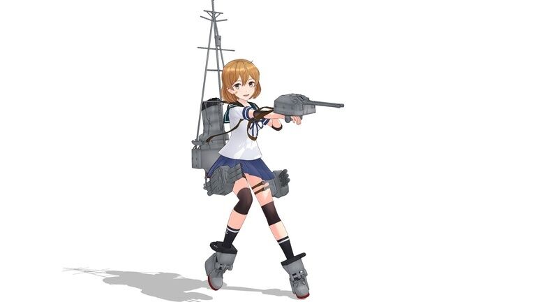 (無料)つかさ式おぼろ 追加e版 MMDファンモデル