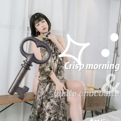 🗝⟡.·Crisp morning ＆ white chocolate