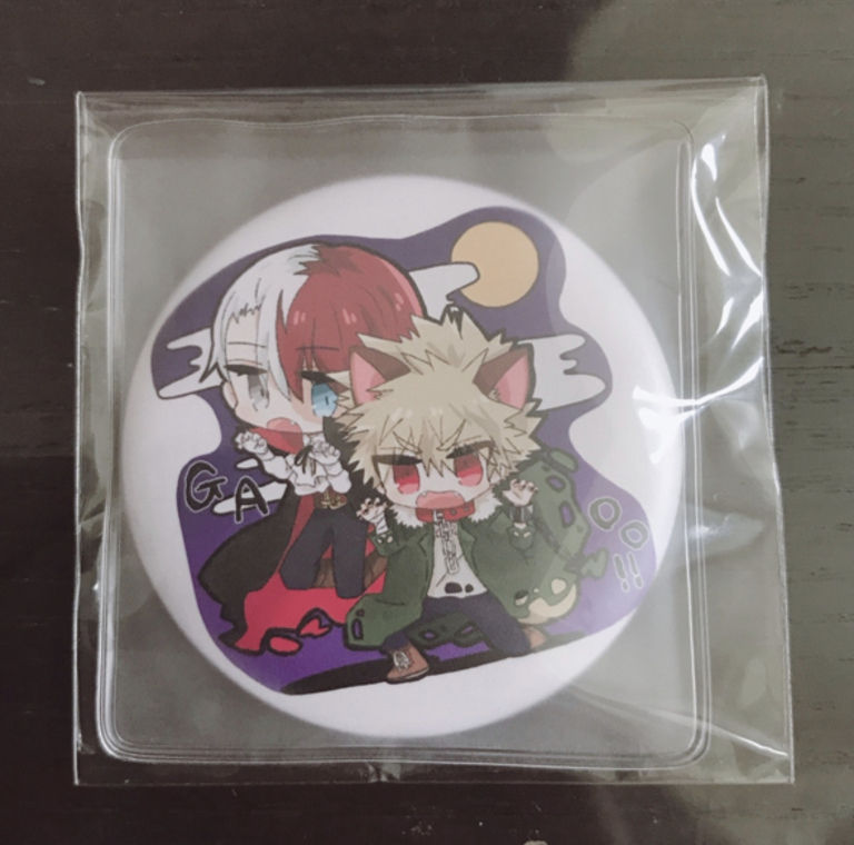 ハロウィン轟爆缶バッジ型ミラー57mm