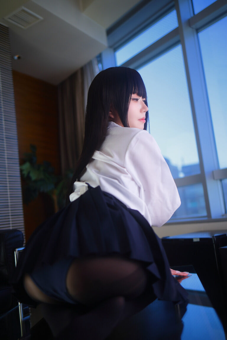 フェチてんこ盛り💓制服スク水タイツ