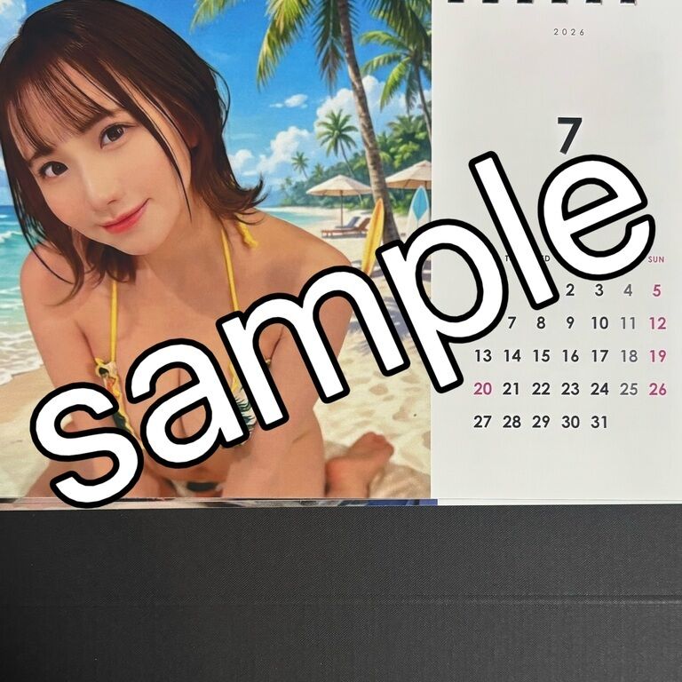 【現場ランダムチェキ２枚付き】4月始まり！カレンダー！