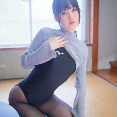 【デジタル写真集】冬の競泳タイツ