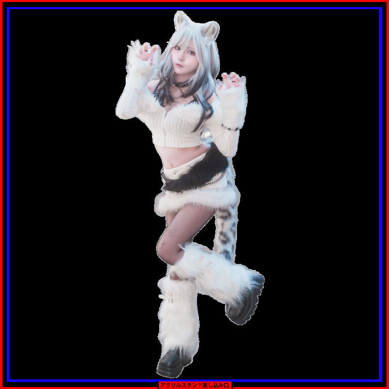 【NEW】ケモみみ彼女と。vol4 ユキヒョウ アクスタ🐾