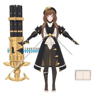 ラジエル ver.2 MMDファンメイドモデル