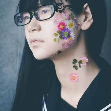 脚花