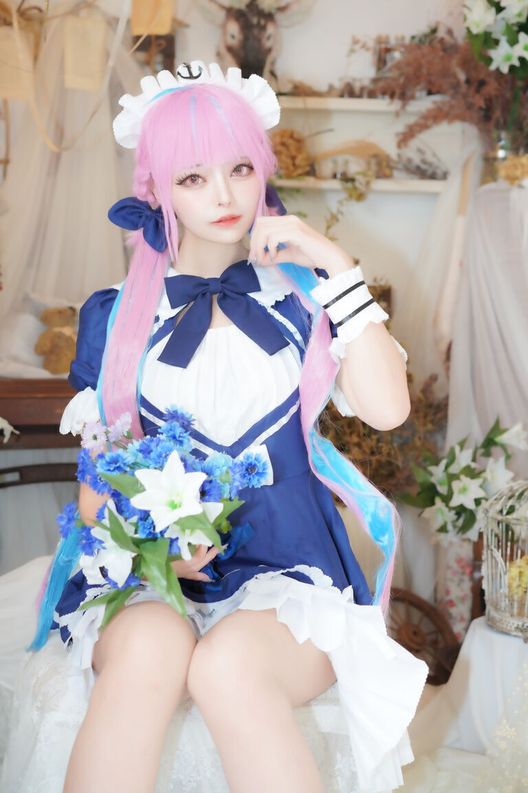 🩵湊あくあ　コスプレ写真🩷