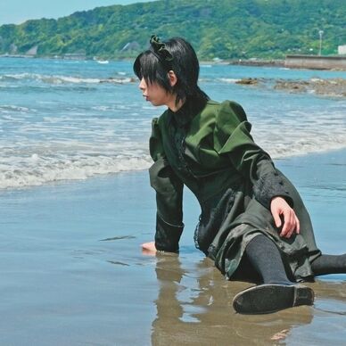 海で水遊び2
