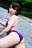 競泳水着の彼女のOUTDOOR みお