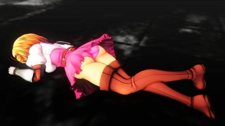 MMD うつ伏せダウンモーションセット2