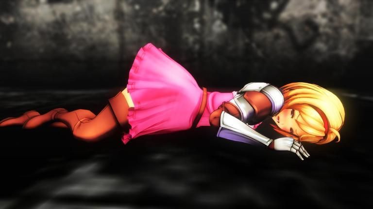 MMD うつ伏せダウンモーションセット2