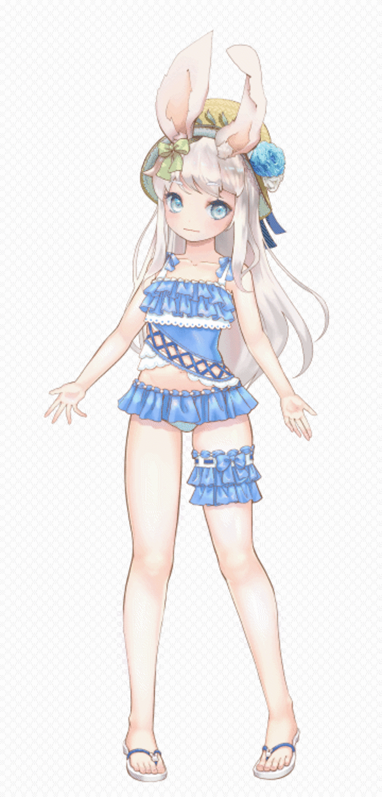 兎姫　水着バージョン Live2D