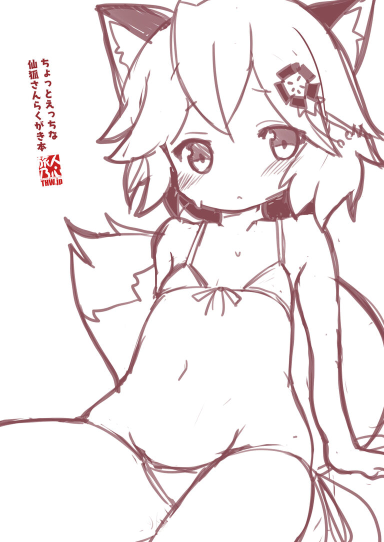 ちょっとえっちな仙狐さんらくがき本