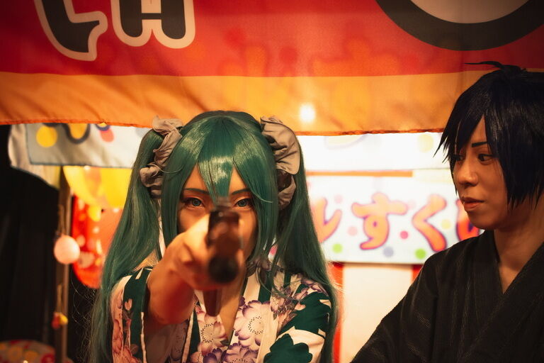 KAITOとミクの夏祭り