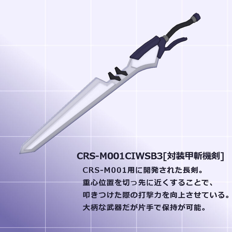CRS-M001クリセリス[汎用型]用追加武装セット