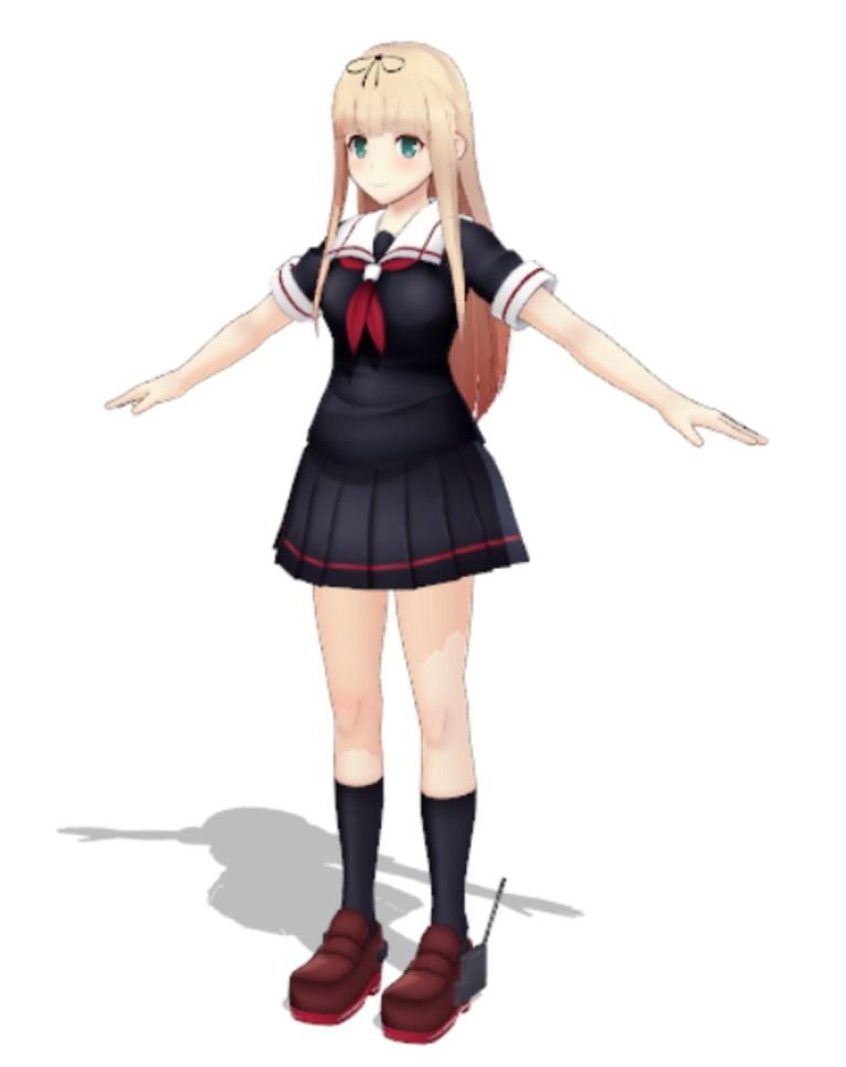 夕立ノーマルモデル