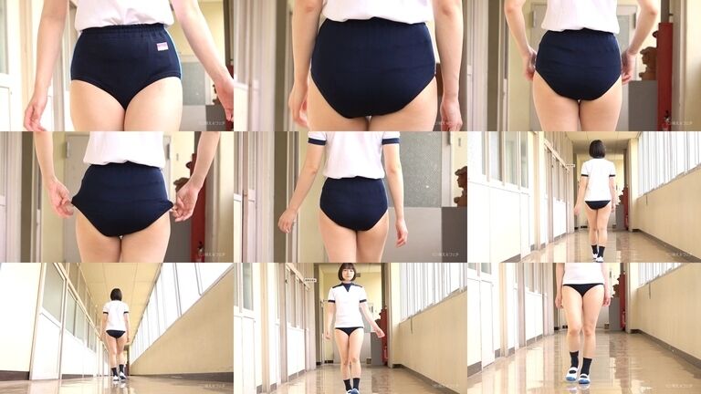 まおまおちゃんと学販ブルマー(校内 体操着編)