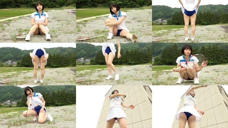 まおまおちゃんと学販ブルマー(テニス編)