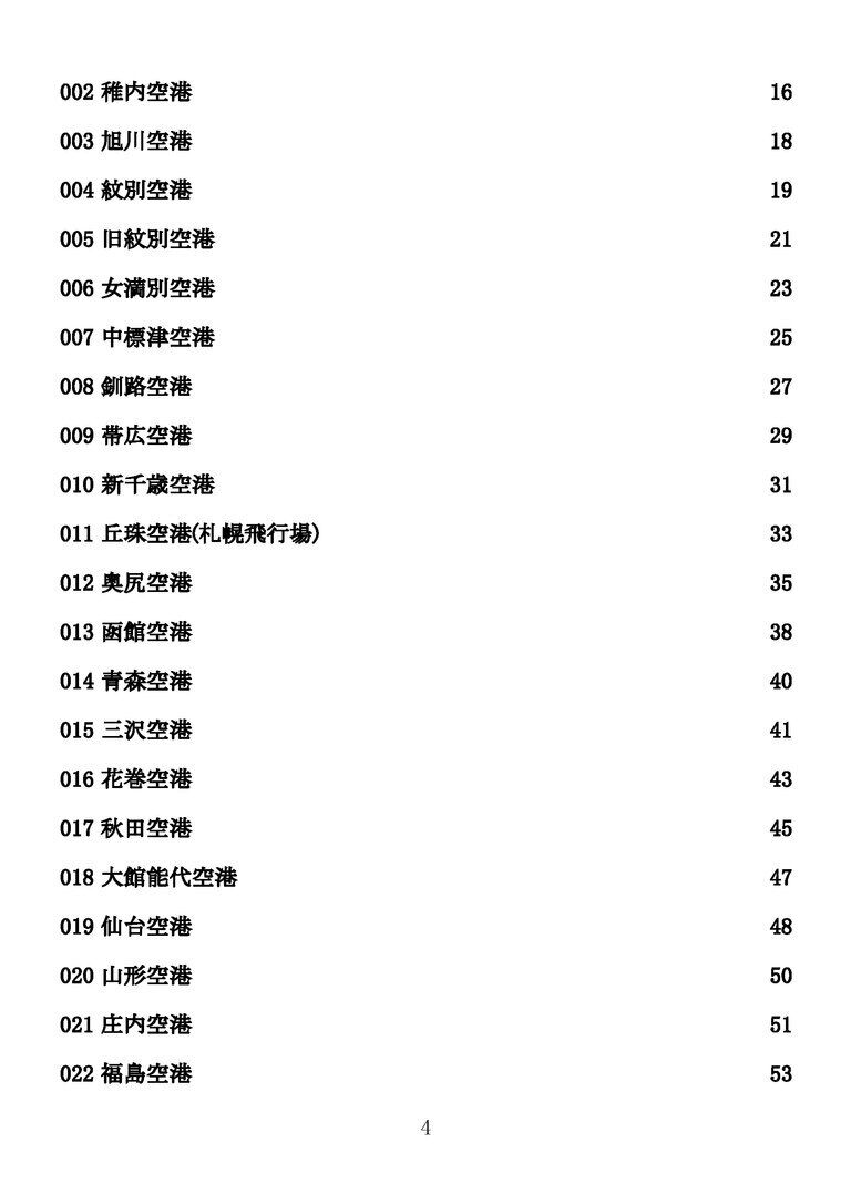 日本の空港100選(月額300円プラン向け)