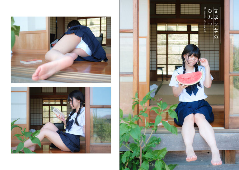 DL版【C100新刊】文学少女DL写真集