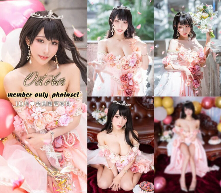 【2022.10月DL版セット】オリジナル創作コスプレ HaneAme 誕生日 雨波 HaneAme Cosplay