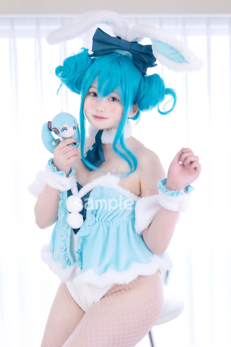 白バニーミク-miku-