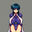 正面ドット絵8月