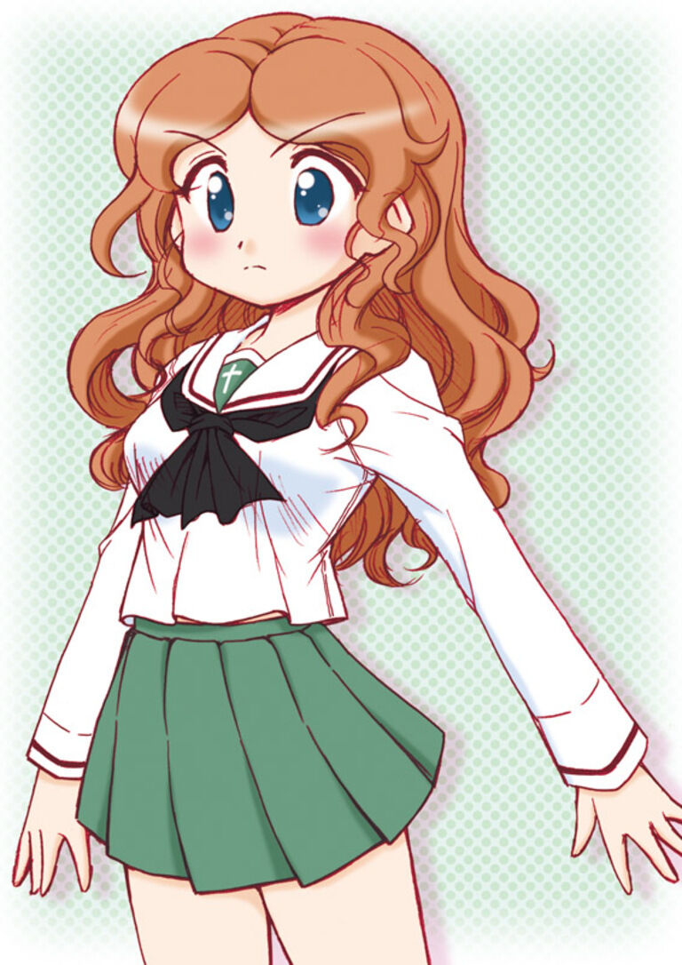 ガルパン大洗制服カラー単体絵２