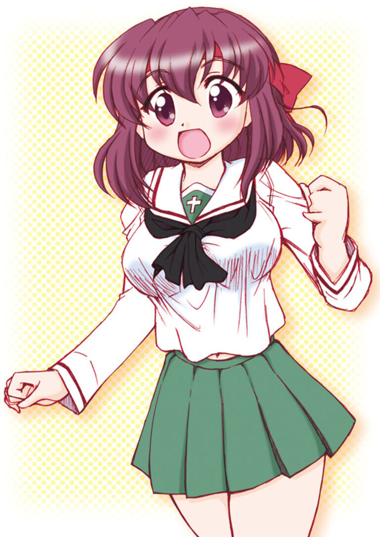 ガルパン大洗制服カラー単体絵２