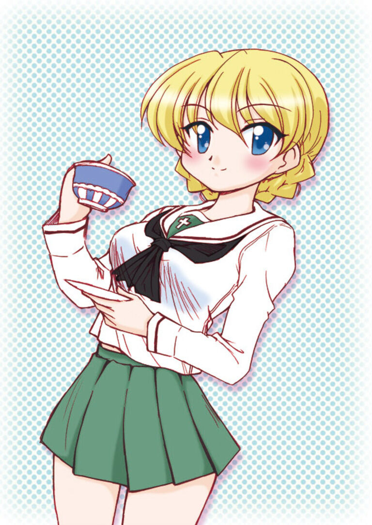 ガルパン大洗制服カラー単体絵３
