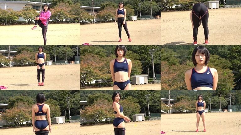 まおまおちゃんと陸上ブルマー(運動場編1-1)
