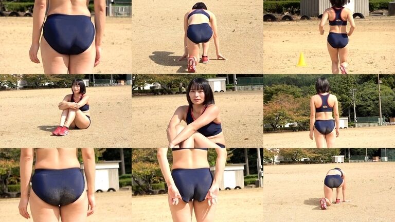 まおまおちゃんと陸上ブルマー(運動場編1-1)