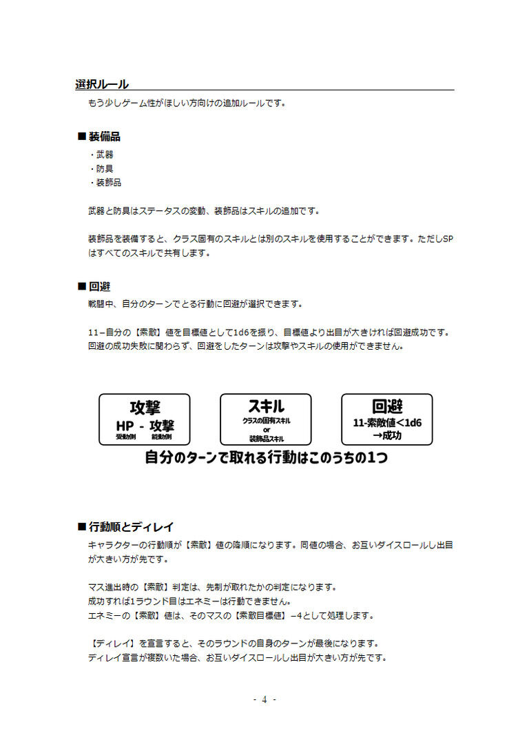 ザ・ダンジョン　基本ルールブック