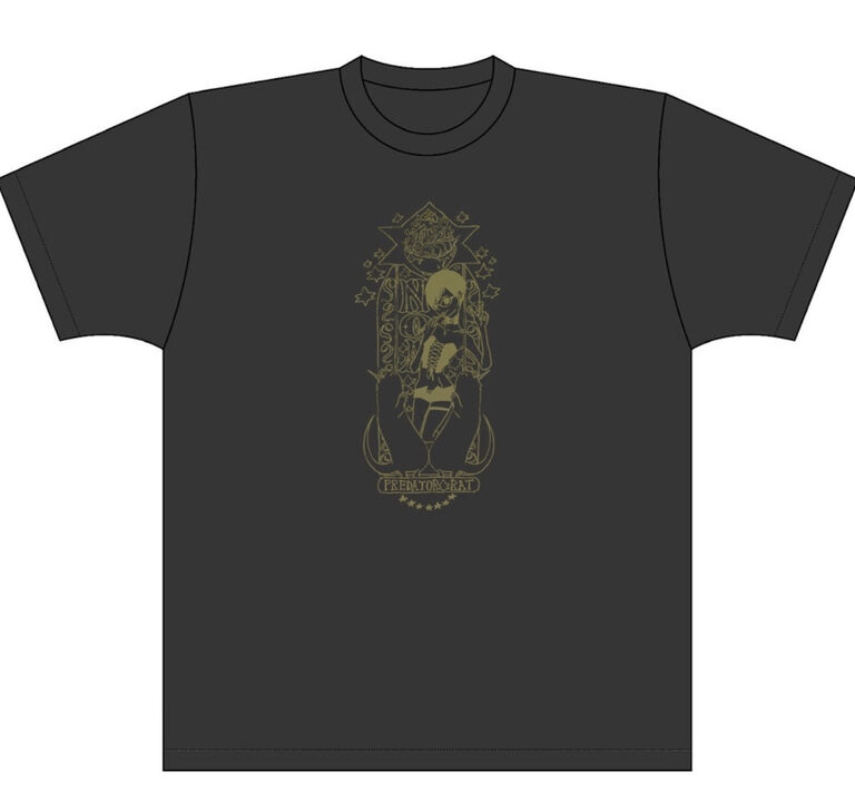 PredatorRatなゆゆデザイン乃亜様Tシャツ(スミブラック)