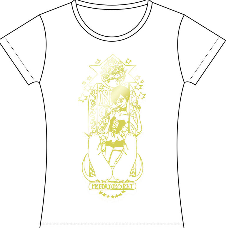 PredatorRatなゆゆデザイン乃亜様Tシャツ(ホワイトM)