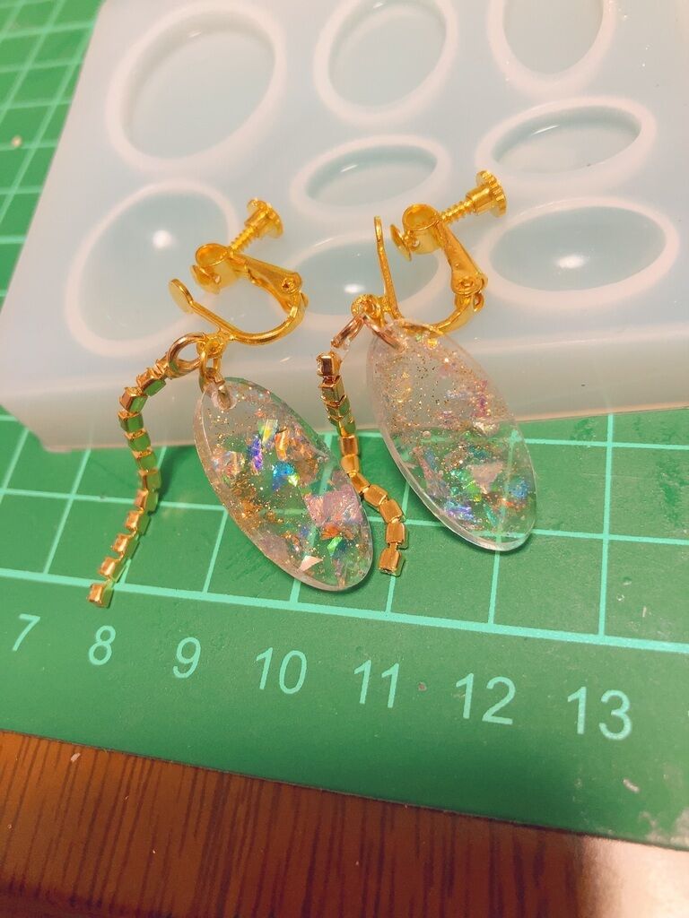 【オリジナル】 オリジナルレジンイヤリング Kiwa製作所 Kiaの商品｜ファンティア Fantia 