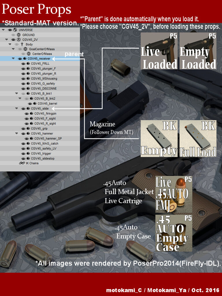 CGV45 for Poser